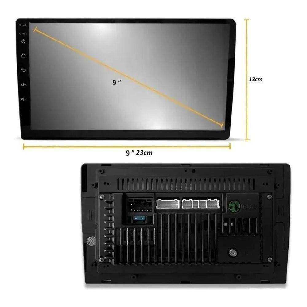 Central Multimídia Automotivo 9 Polegadas Slin 2 Din Android