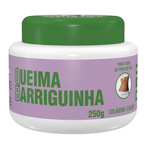 Creme Para Massagem Multi Pétalas Queima Barriguinha 250g