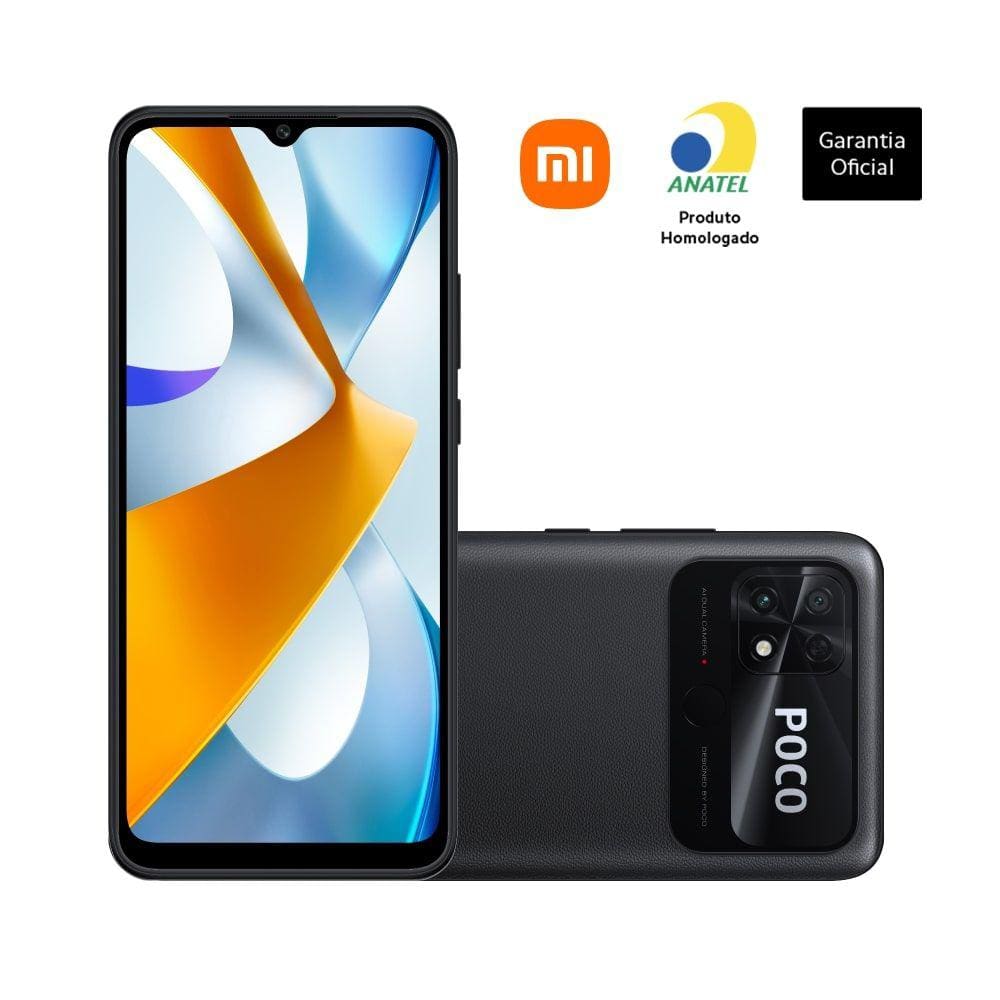 Smartphone xiaomi poco m5 128gb 6gb black no brasil