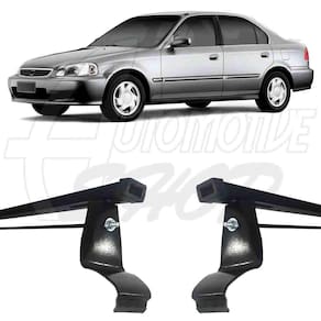 Rack Teto Roca Bagageiros Honda Civic Sedan 1999 2000 1192