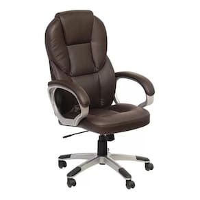 Cadeira Executiva Presidente Luxo & Conforto - Marrom-Claro
