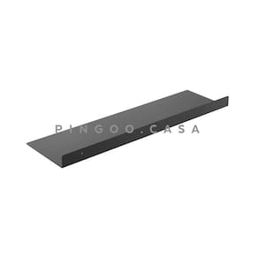 Prateleira Inox Para Cozinha Gourmet 50 Cm Guará Pingoo.casa - Preto
