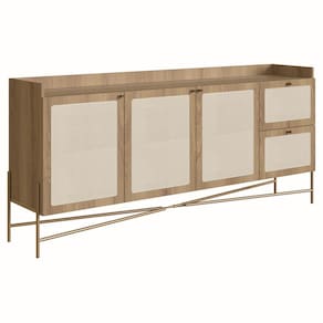 Buffet 3 Portas 2 Gavetas Palhinha 28935 Linha Oslo Hanover Artesano