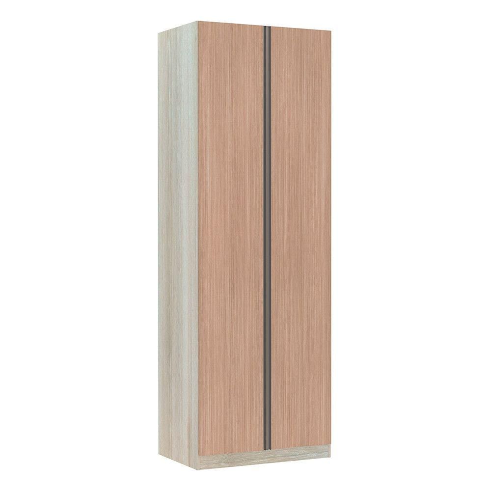 Guarda Roupa 2 Portas 3 Gavetas 80cm Prime Plus Luciane