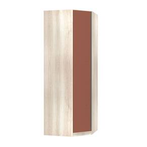 Guarda Roupa Modulado Canto Obliquo 1 Porta 1 Cabideiro 6 Prateleiras Prime Luciane Móveis