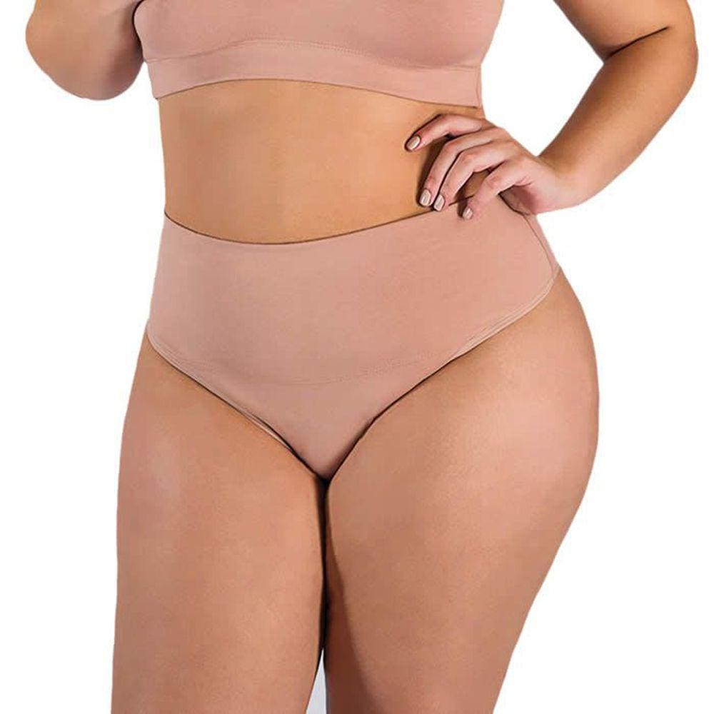 Calcinha Gestante Plus Size em Algodão Lingerie Cós Alto Estilo Sedutor - PL261-262
