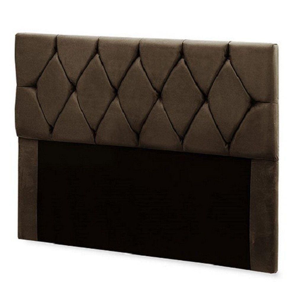 Cabeceira Para Cama Box Casal Bia 140cm Js Móveis Marrom