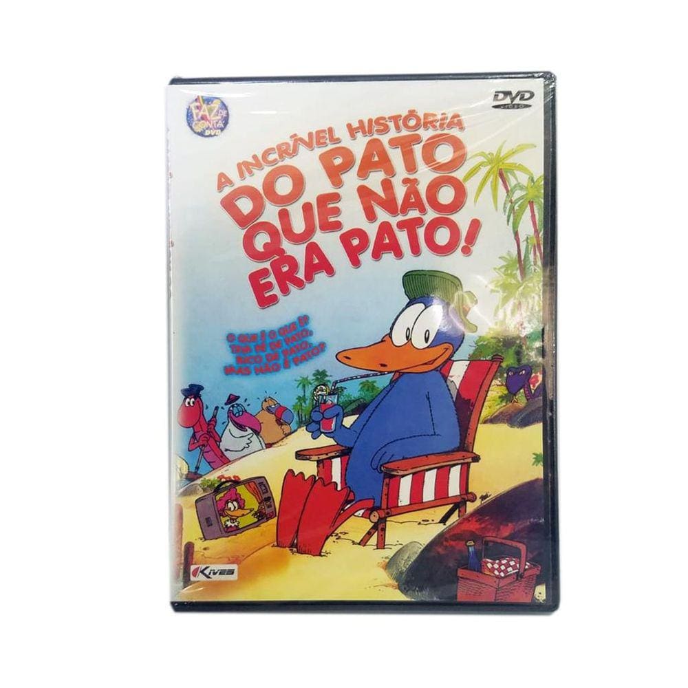 DVD A Incrível Historia Do Pato Que Não Era Pato - Kives