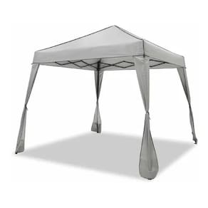 Gazebo Tenda Impermeavel Abertura Guarda-chuva 300x300x270cm