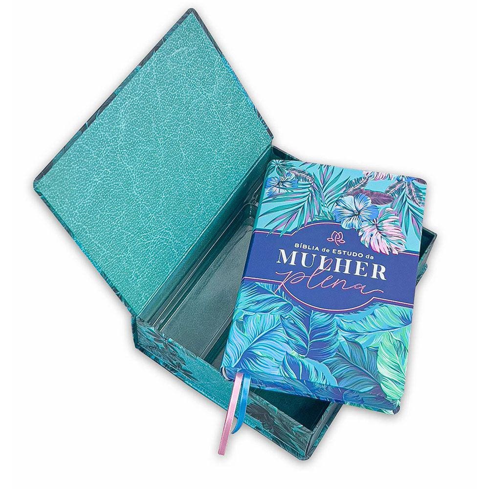 Bíblia NVI De Estudo Da Mulher Plena Tropicalis Tiffany