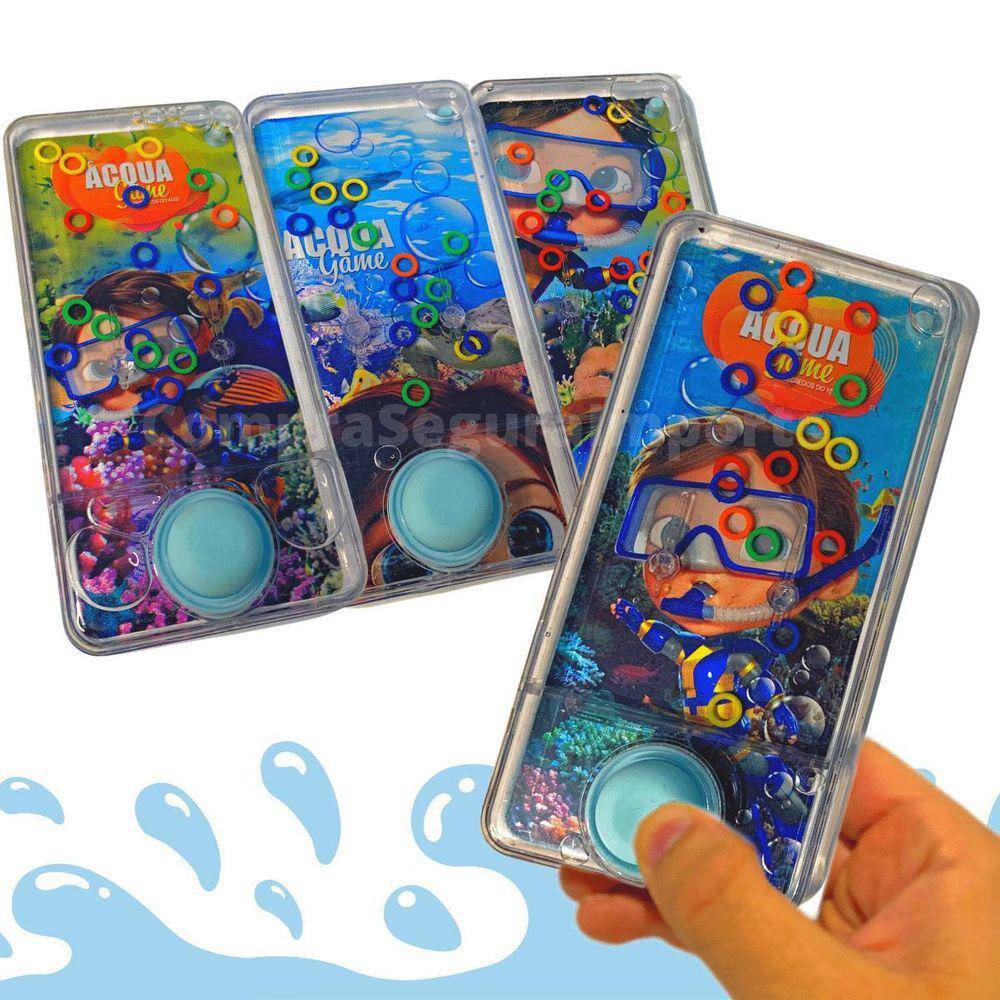 Jogo Argola Brinquedo Infantil Diversão Aquaplay Robô Azul