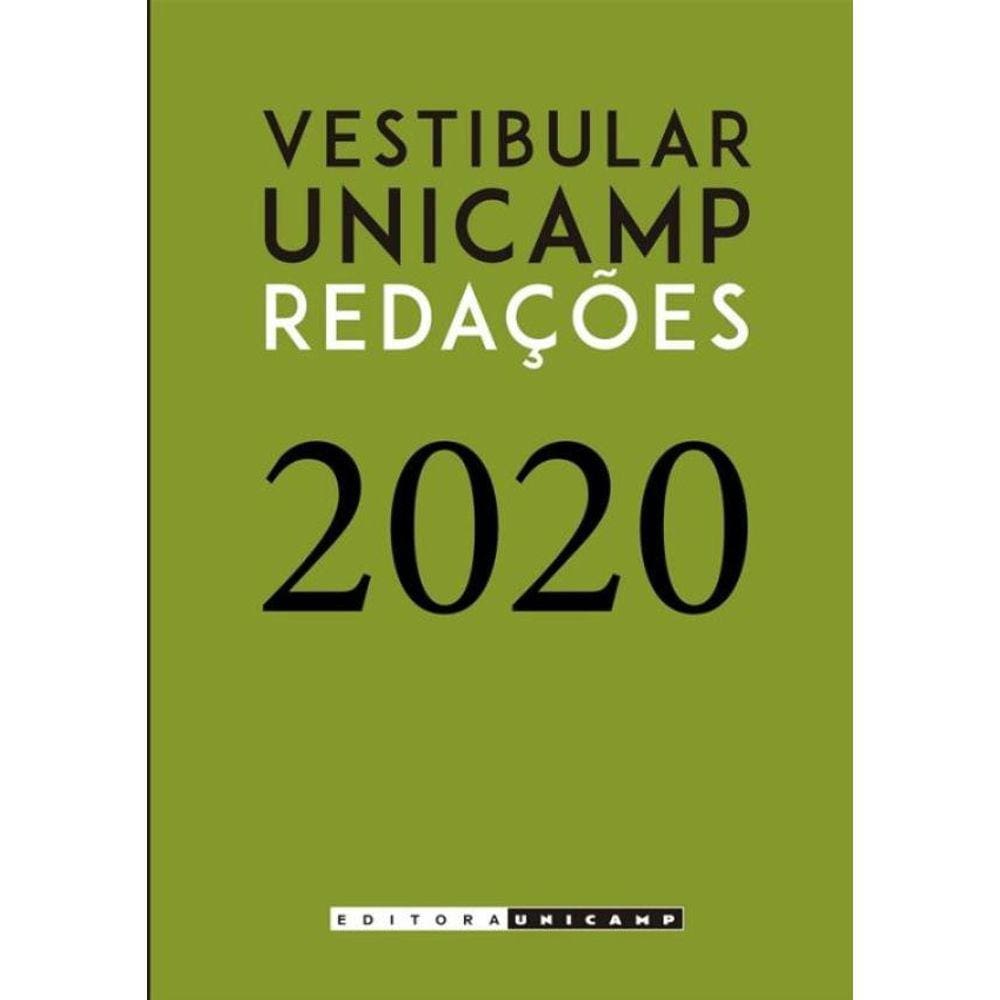 Redacoes Do Vestibular Unicamp - 2020