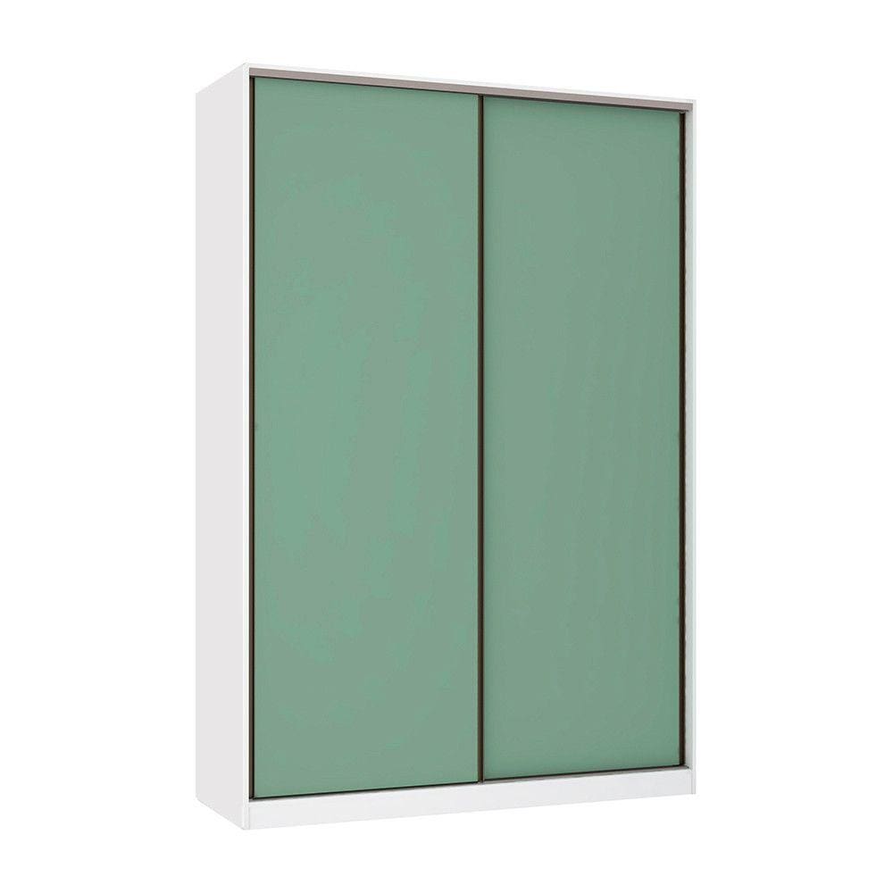 Guarda Roupa 2 Portas de Correr 3 Gavetas 159cm Prime Luciane Móveis
