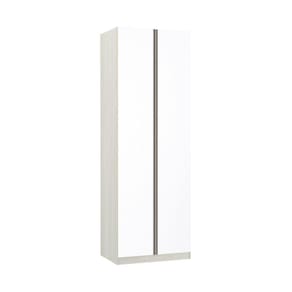 Guarda-Roupa Solteiro Luciane 2 Portas Prime Plus 80 cm