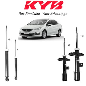 04 Amortecedor Kayaba Novo Dianteiro+Traseiro Peugeot 408 1.6T 2014