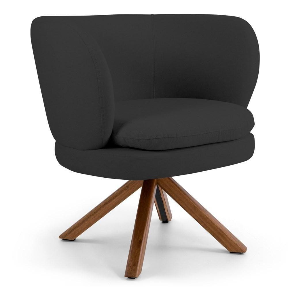 Poltrona Melissa Base Giromad Giratória C-465 Chumbo