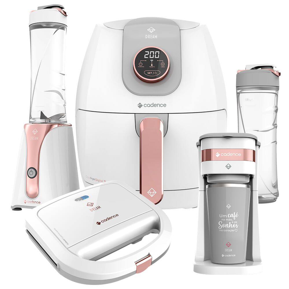 Kit Cadence Dream Rosé Gold Completo - 110V