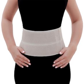 Faixa Abdominal 2 Gomos Fisio. Forrada - Kelogel Tam. Pmg