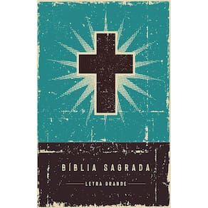 Bíblia Sagrada Nvi Retrô Turquesa Leitura Perfeita Capa Dura