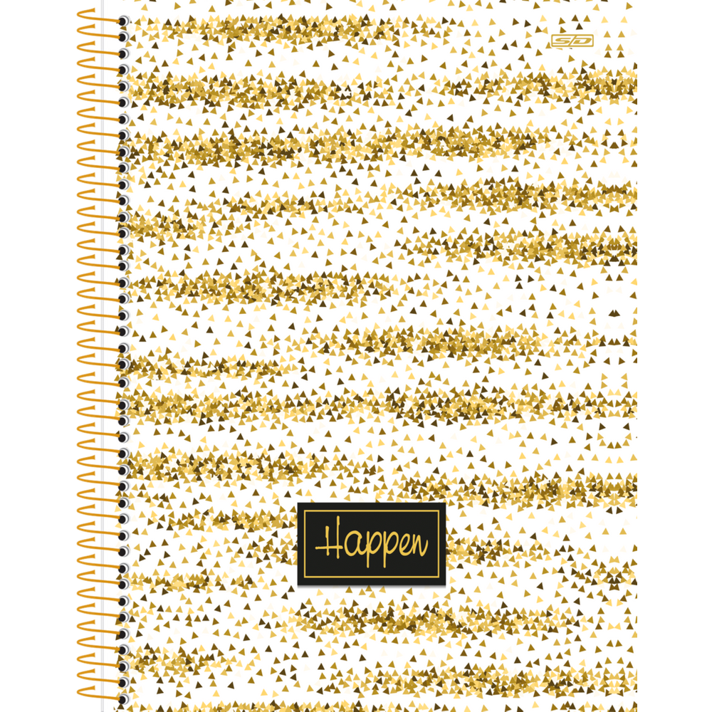 Caderno Esp Universitário Happen 10 Matérias 160 Folhas - SD