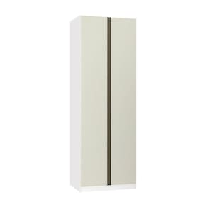 Guarda Roupa Modulado 2 Portas 3 Gavetas 80cm Prime Luciane Móveis