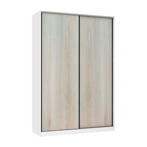 Guarda Roupa 2 Portas de Correr 3 Gavetas 159cm Prime Luciane Móveis