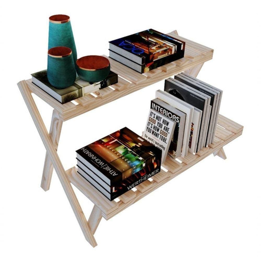 Conjunto Prateleiras Para Livros E Vasos