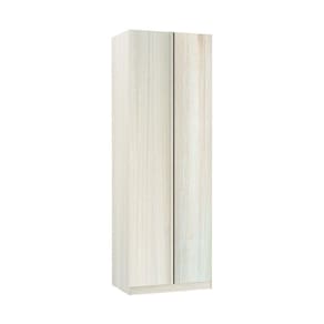 Guarda-Roupa Solteiro Luciane Canto Reto Direito e Esquerdo Prime Plus 1 Porta 80 cm
