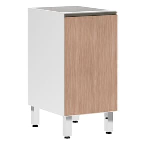 Balcão de Cozinha sem Tampo 40cm 1 Porta Pérola Luciane Móveis