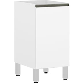 Balcão de Cozinha sem Tampo 40cm 1 Porta Pérola Luciane Móveis