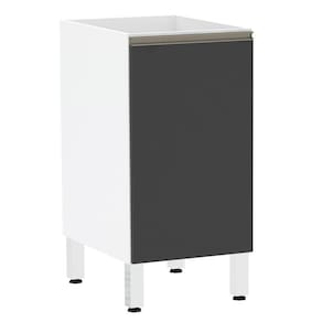 Balcão de Cozinha sem Tampo 40cm 1 Porta Pérola Luciane Móveis
