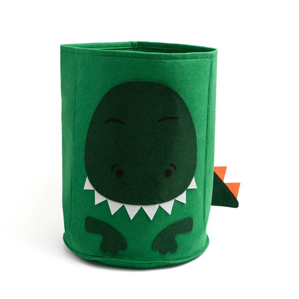 Cesto infantil de feltro dinossauro - Oikos