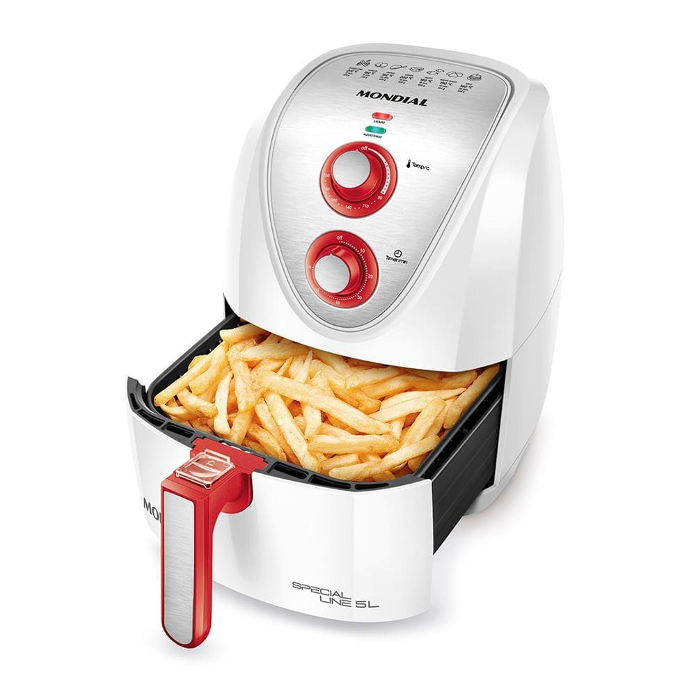 Fritadeira Sem Óleo Air Fryer 5L Mondial AFN-51-WR