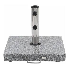 Base Ombrelone Com Roda Contra Peso Inox Guarda Sol - 30kg