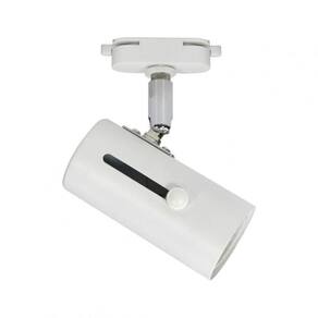Spot de Trilho 108x51mm Gu10 Vision Bronzearte Branco