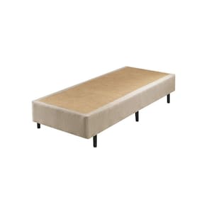 Base Box Solteiro 079x198x40cm Ecoflex Bege