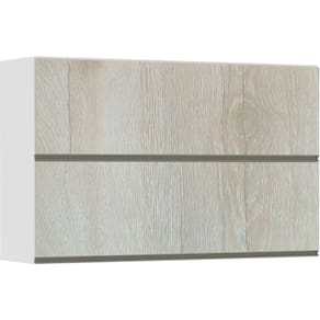 Armário Perola Basculante Duplo 120 cm 2 Portas Luciane