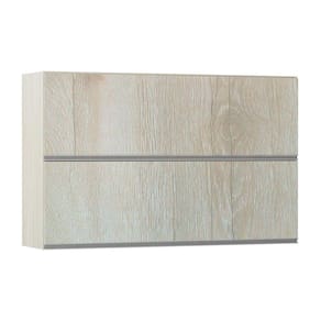 Armário Basculante Duplo Luciane 120cm 2 Portas Lis