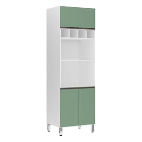 Paneleiro Perola 70 cm Duplo Nicho 3 Potas mais 2 Nichos Luciane