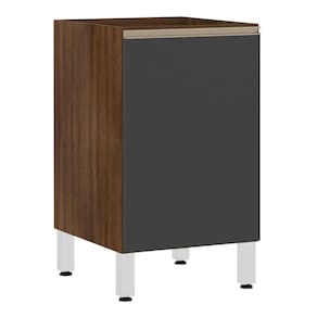Balcão de Cozinha sem Tampo 40cm 1 Porta Jade Luciane Móveis