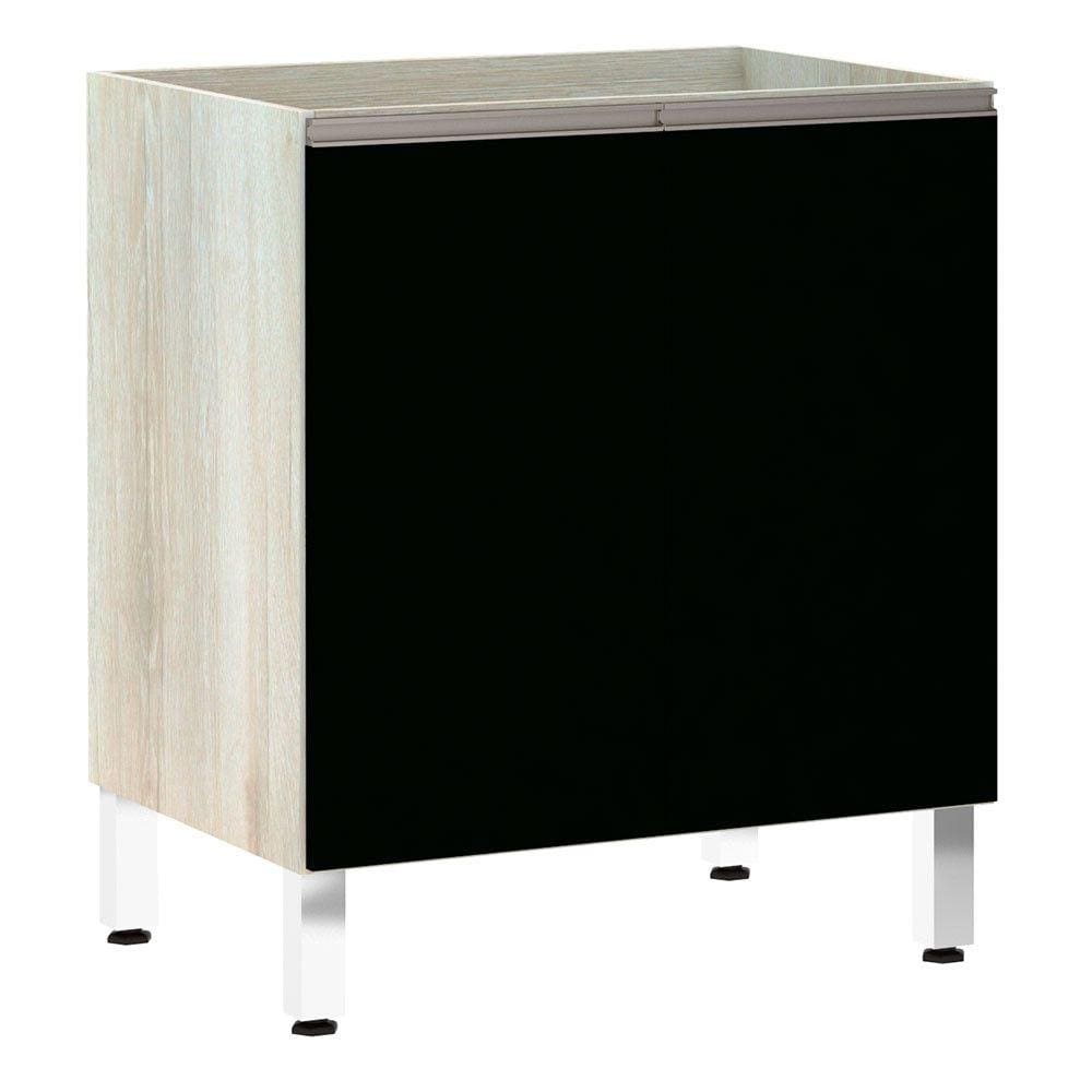 Balcão de Cozinha sem Tampo 70cm 2 Portas Luci Luciane Móveis