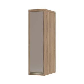 Armário Aéreo 20 cm 1 Porta de abrir 1 Prateleira Mel Luciane Móveis