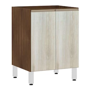 Balcão de Cozinha sem Tampo 60cm 2 Portas Jade Luciane Móveis