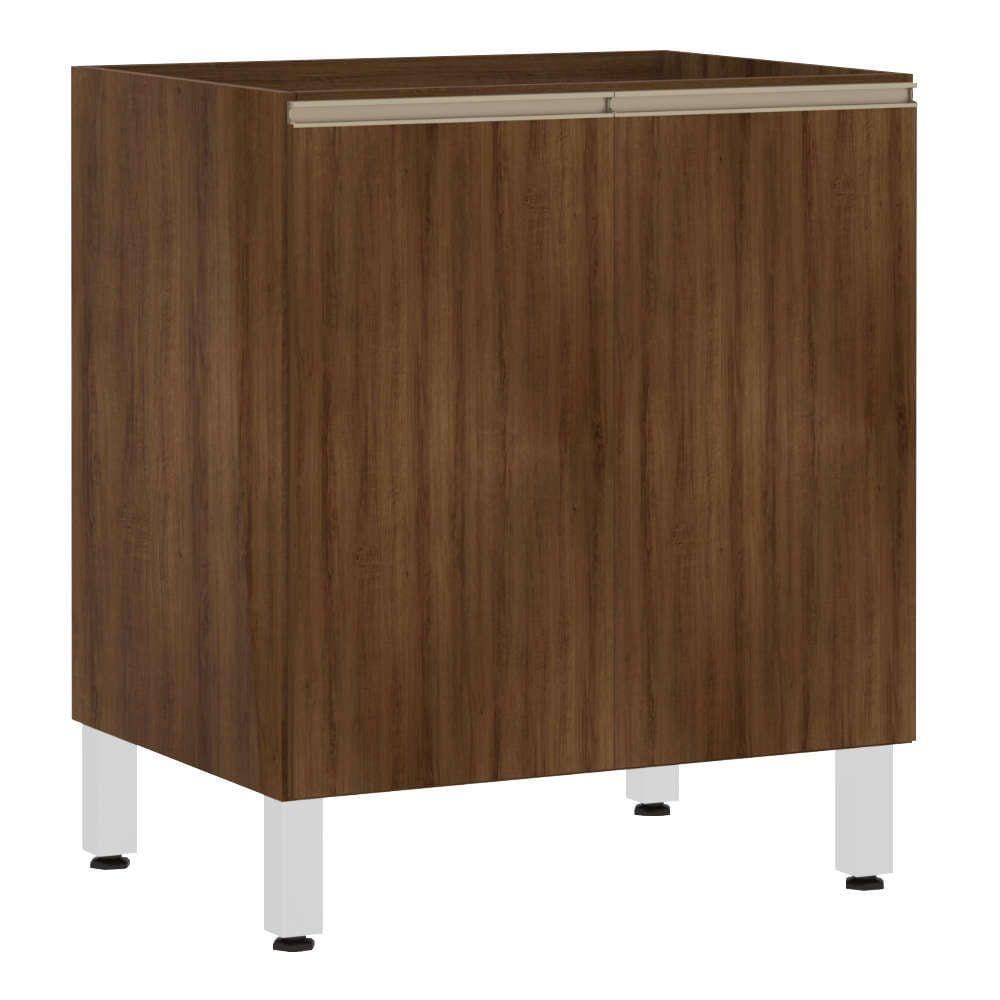 Balcão de Cozinha sem Tampo 70cm 2 Portas Jade Luciane Móveis