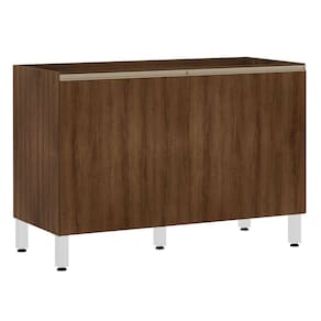 Balcão de Pia sem Tampo para Cozinha 120cm 2 Portas Jade Luciane Móveis