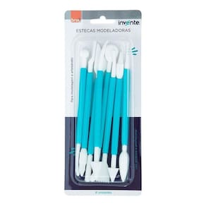 Kit Estecas Modeladoras Artesanato Massas Argila Modelagem
