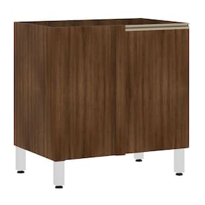 Balcão de Cozinha sem Tampo Canto Reto 80cm 1 Porta Jade Luciane Móveis