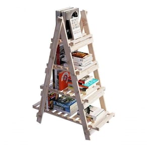 Suporte De Livros Piramide Portatil Treliça Leve