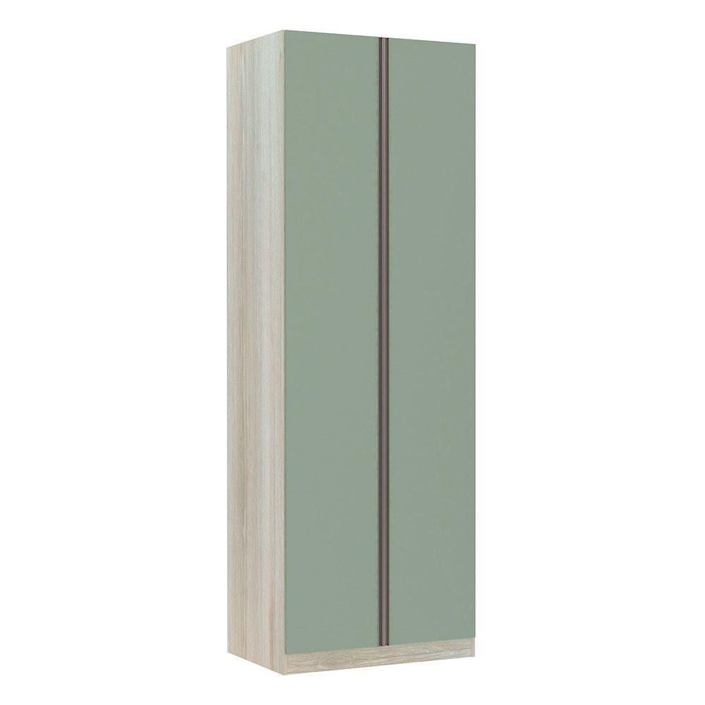 Guarda-Roupa Solteiro Luciane 2 Portas Prime Plus 80 cm