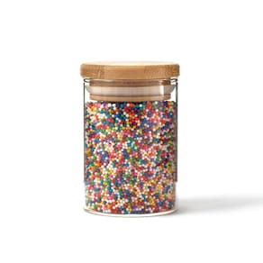 Pote de mantimentos de 110ml com tampa de bambu - Oikos